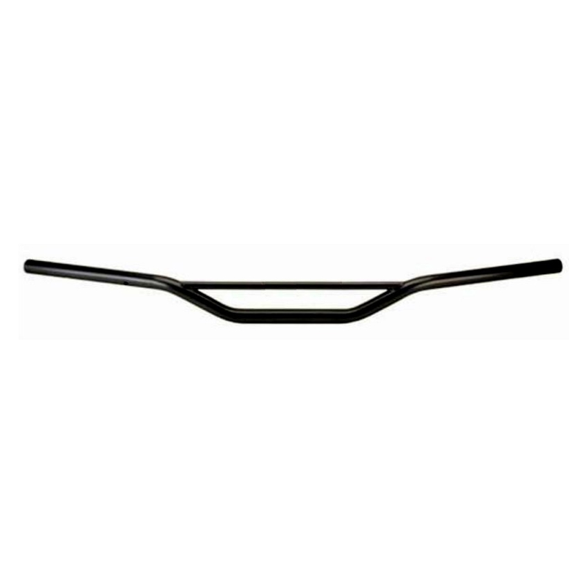 Lenker 22 mm Stahl mittlere Kröpfung schwarz Tommaselli 0749.31.20