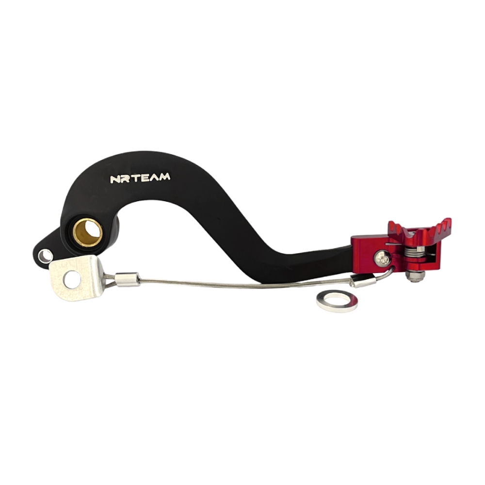 Bremspedal NRTeam Yamaha YZ 125 (05-26) rot DS93.0021R