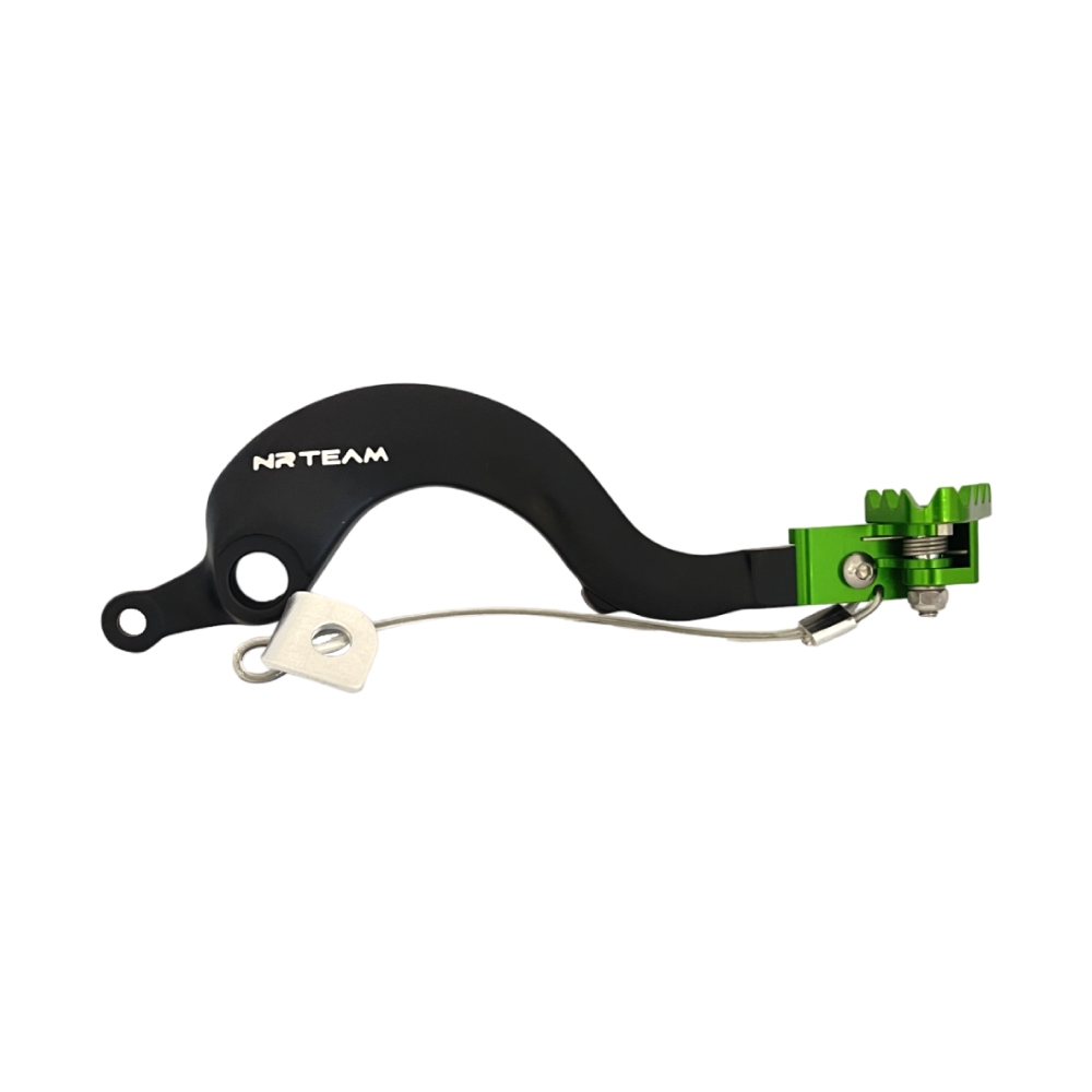 Bremspedal NRTeam Kawasaki KX 250 (05-08) grün DS93.0037V