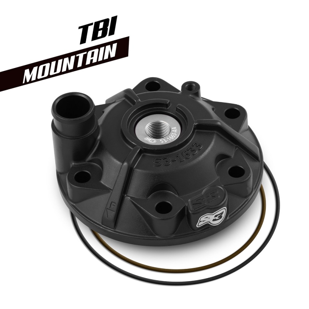 Zylinderkopf S3 Gasgas 300 EC (24-27) - Mountain schwarz MTN-163-300-B