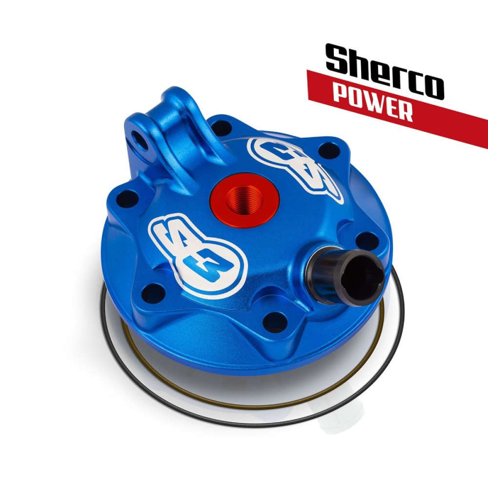 Zylinderkopf S3 Sherco 300 SE-R (17-27) - Power blau PWR-1208-300-U