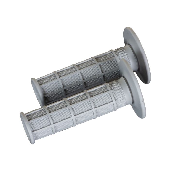 Griffpaar off-road Renthal Original Full Waffle Soft - grau chiaro R-G092