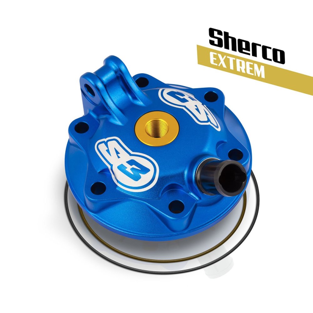 Zylinderkopf S3 Sherco 300 SE-R (17-27) - Extreme blau XTR-1208-300-U