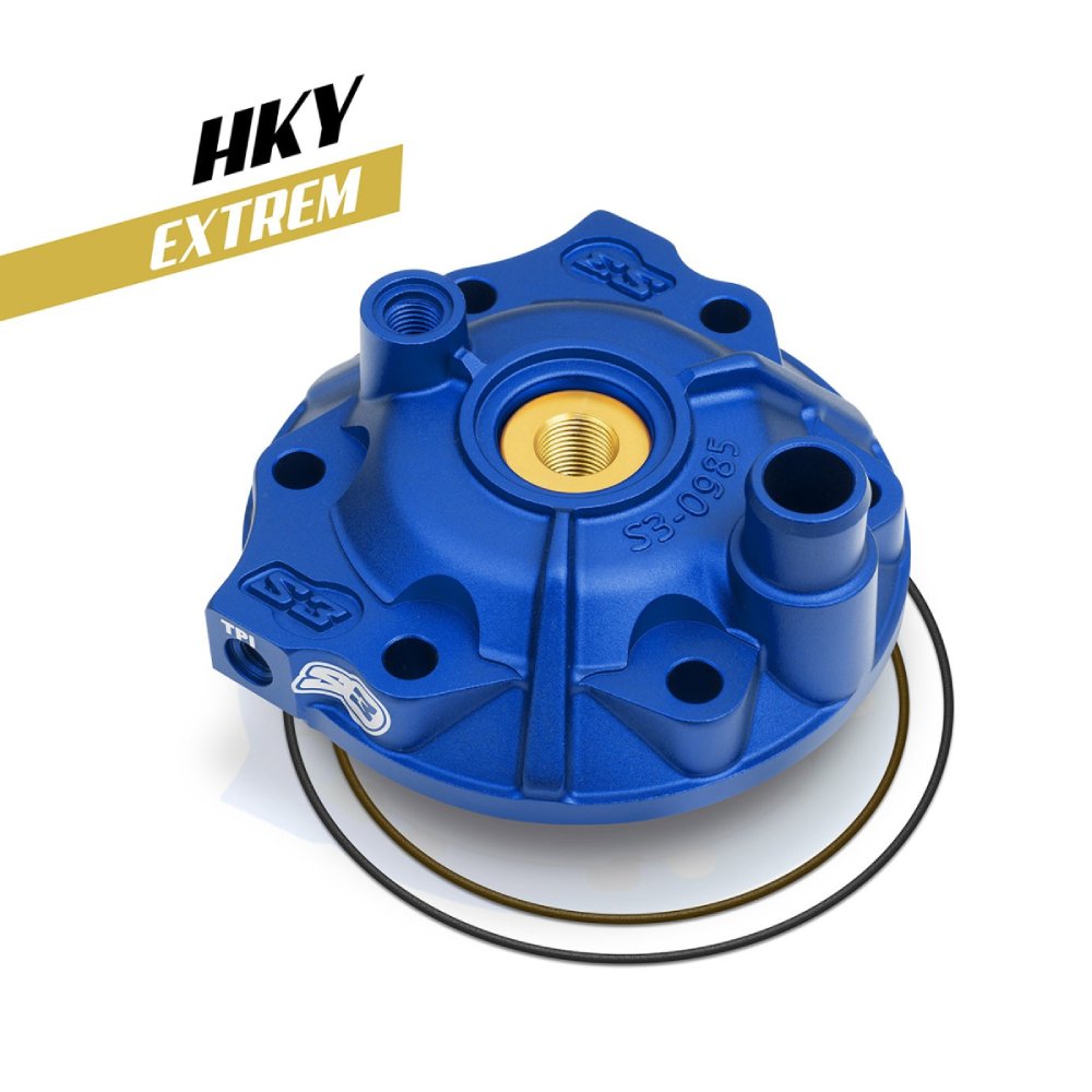Zylinderkopf S3 Gasgas 250 EC (21-23) - Extreme blau XTR-985TPI-250-U